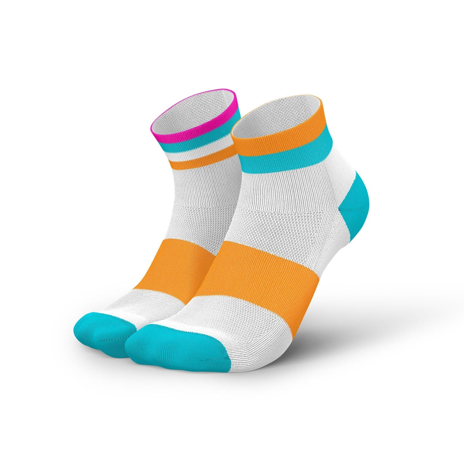 Incylence Running Bands Short Cyan Orange