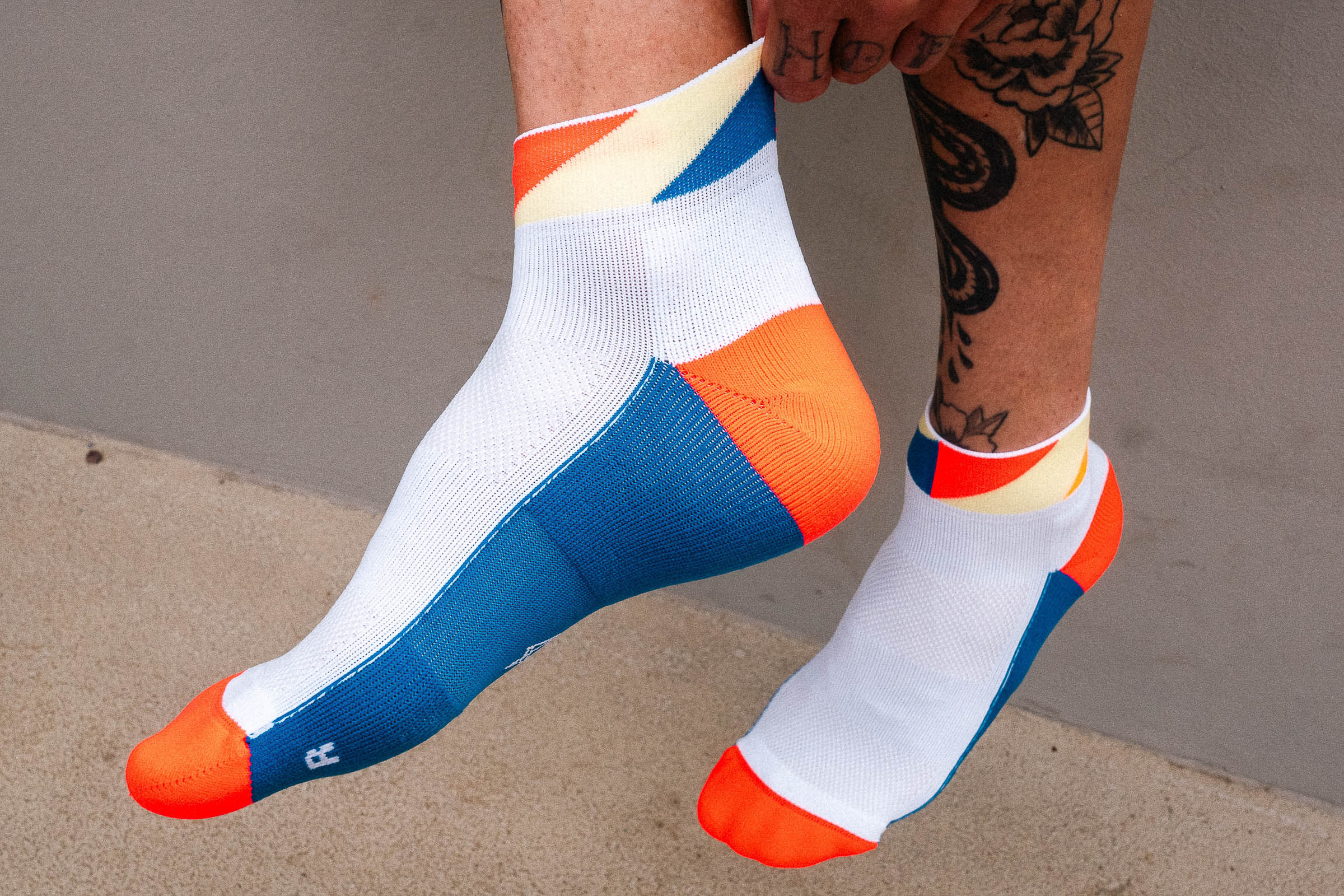 Incylence Running Polygons Short Blue Inferno