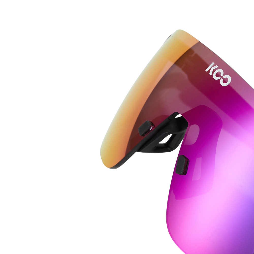 Óculos Koo Nova - Black Matt / Fuchsia Mirror