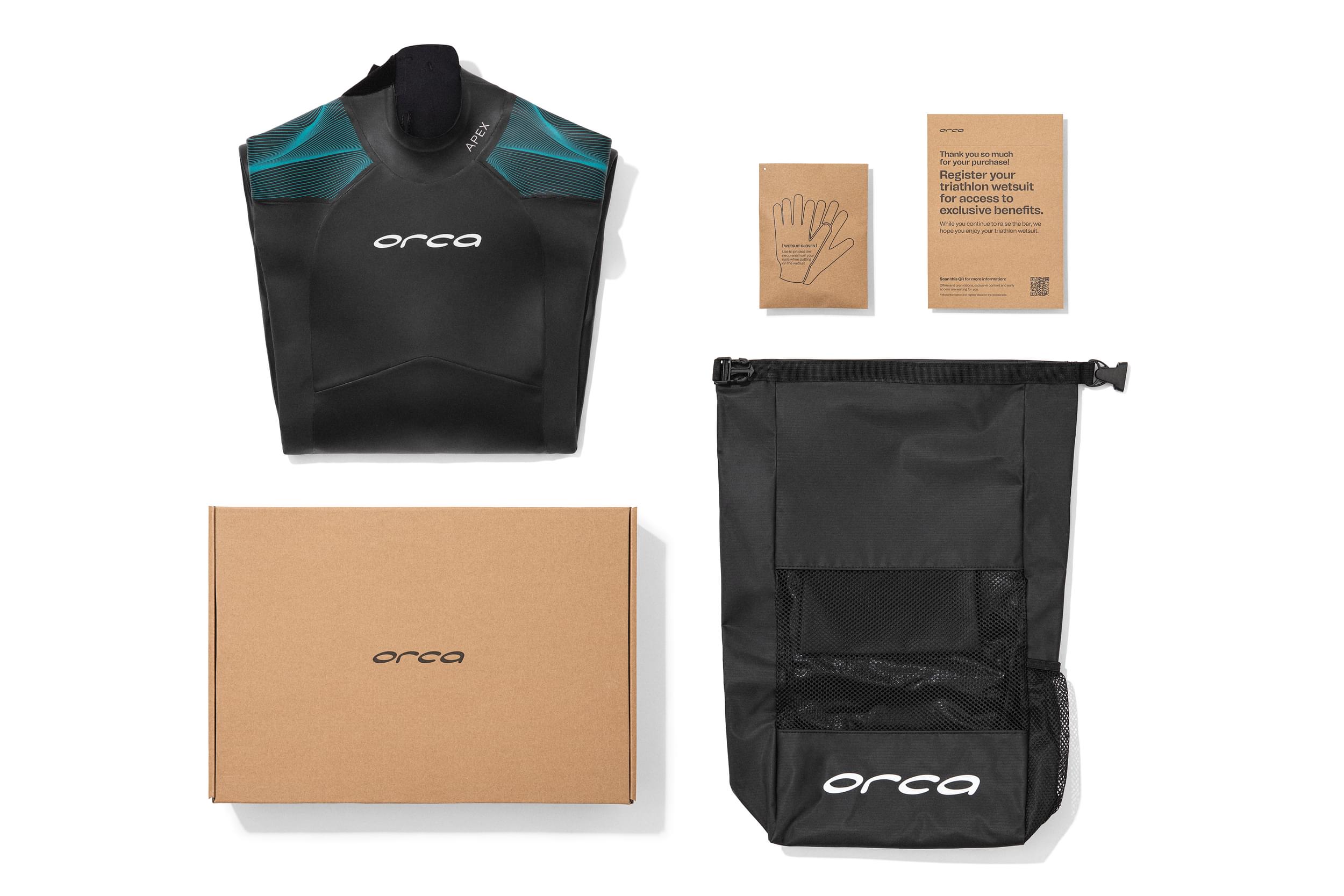 Wetsuit Apex Flex Triathlon Masc