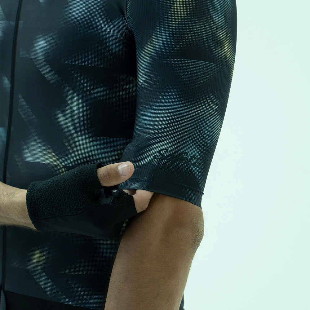 Camisa de ciclismo masc Safetti Strobe