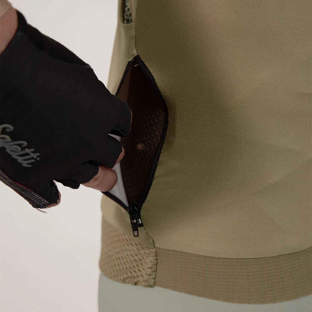 Camisa de ciclismo ML masc Safetti Essential Gold