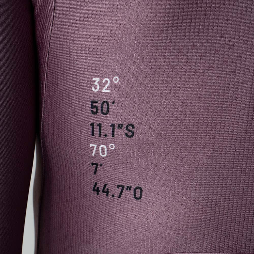Camisa de ciclismo ML masc Safetti Semplicitá Berrymilk