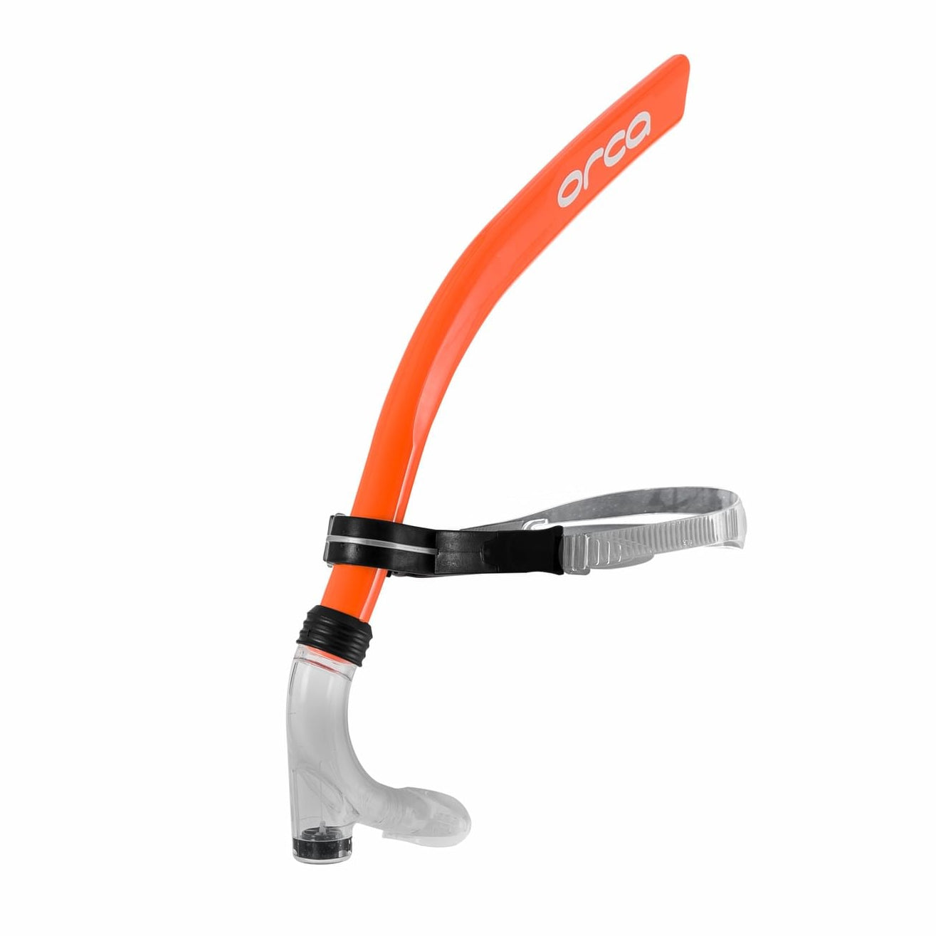 Snorkel frontal para natação Orca - laranja