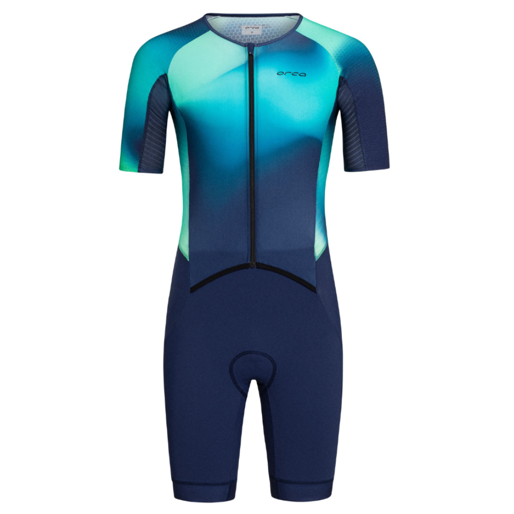 Athlex Aero Race Suit V2 Masc - Verde / Azul