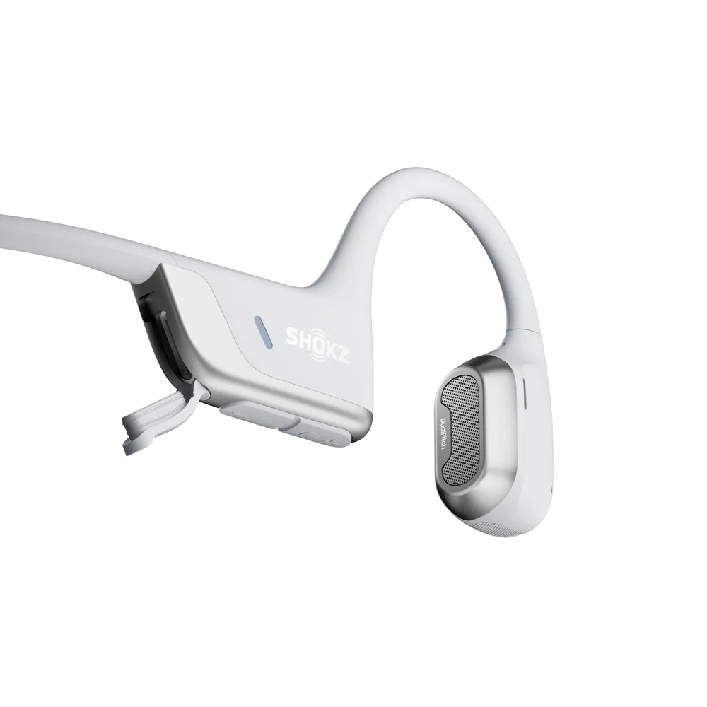 Fone de condução óssea Shokz Openrun Pro 2 - Prata