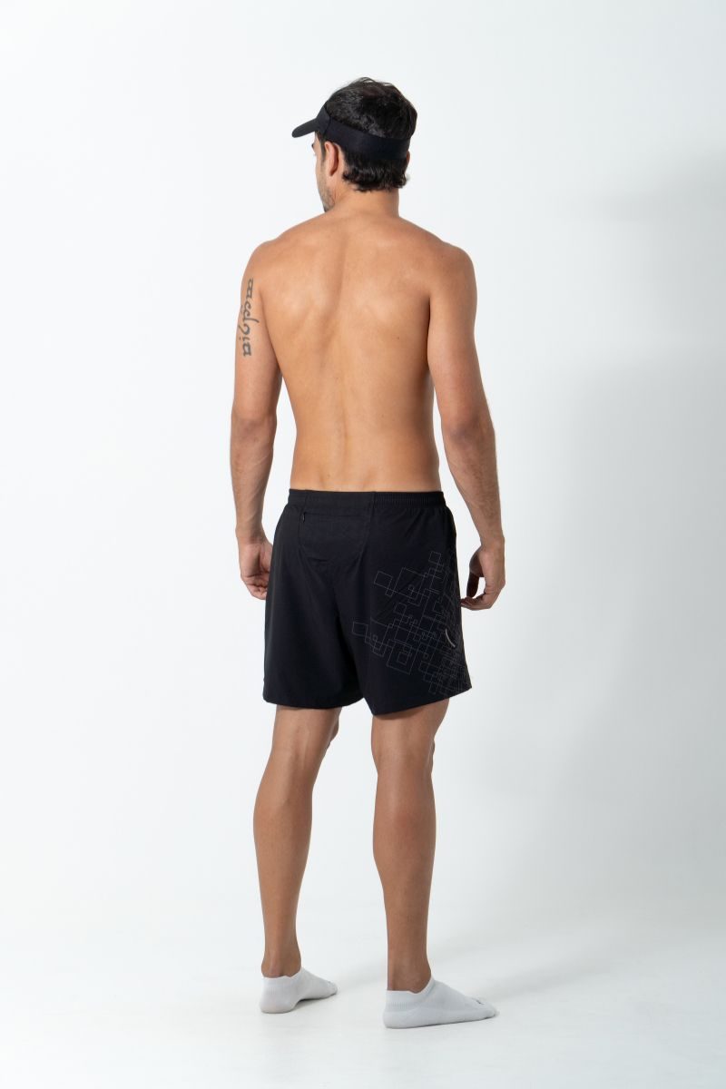 Short de Corrida masc Safetti Venturi Light Nero