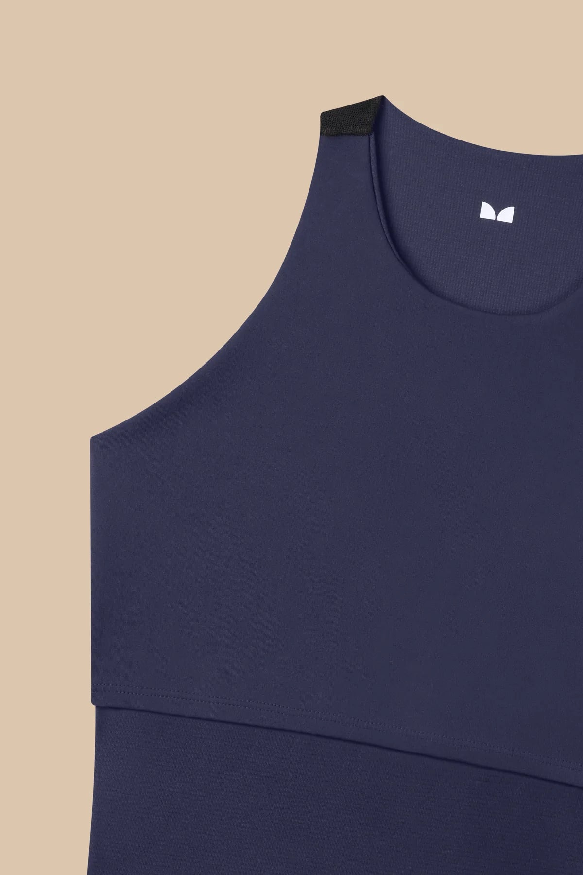 Top-blusa de compressão Vimm marinho