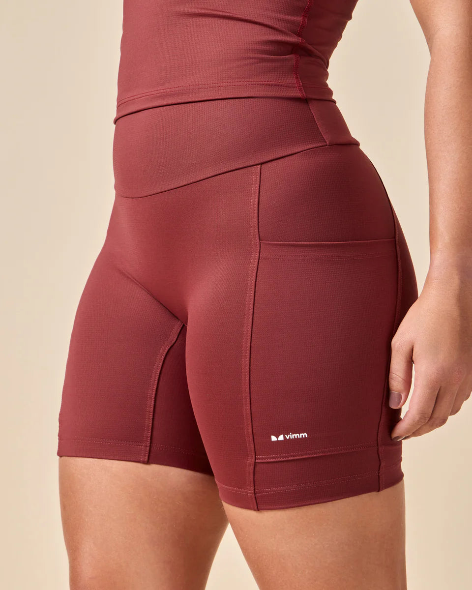 Bermuda de compressão Vimm bordô