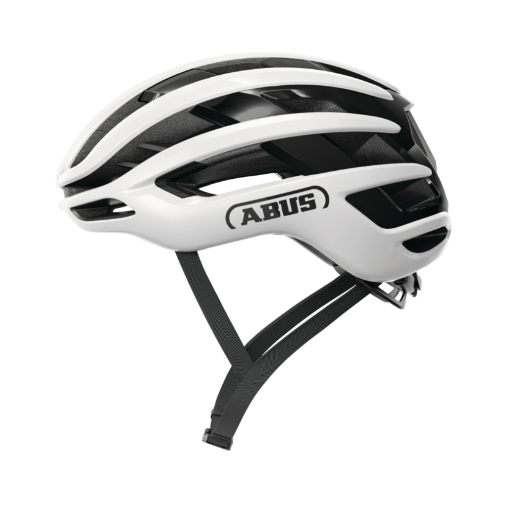 Capacete Abus Airbreaker 2.0 - Branco Brilhante