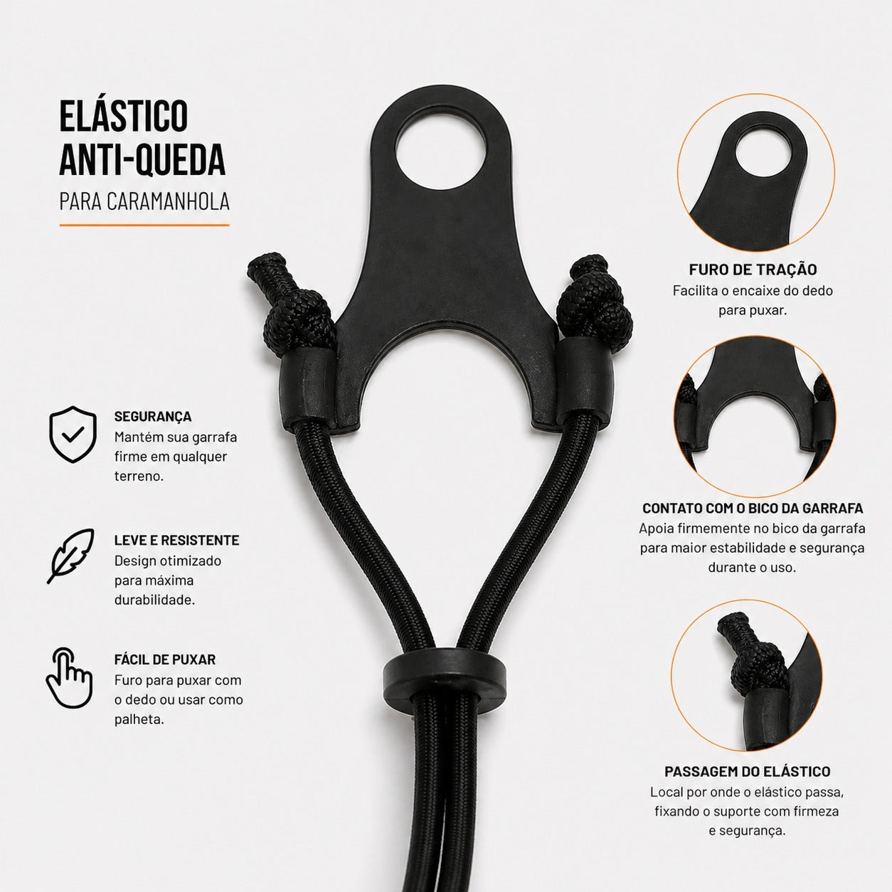 Elástico Anti Queda Bikebunker