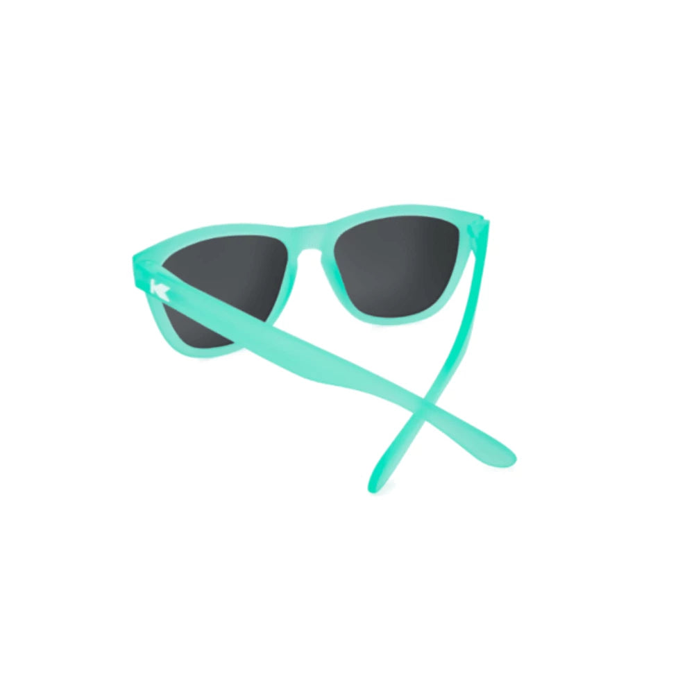 Óculos de Sol Knockaround Premiums - Frosted Rubber Mint / Aqua