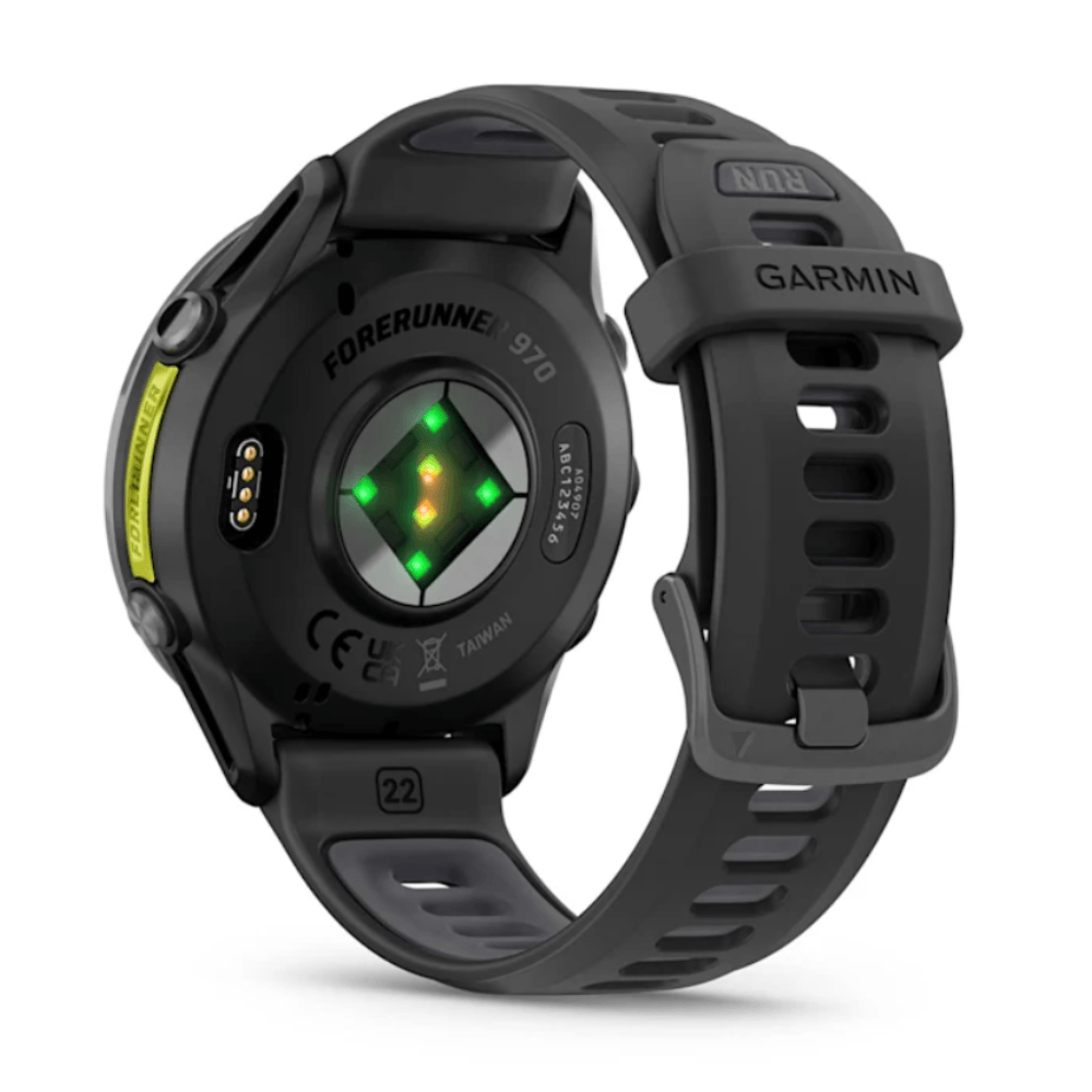 Relógio Garmin Forerunner 970 com Monitor Cardíaco de Pulso e GPS (47mm) - preto