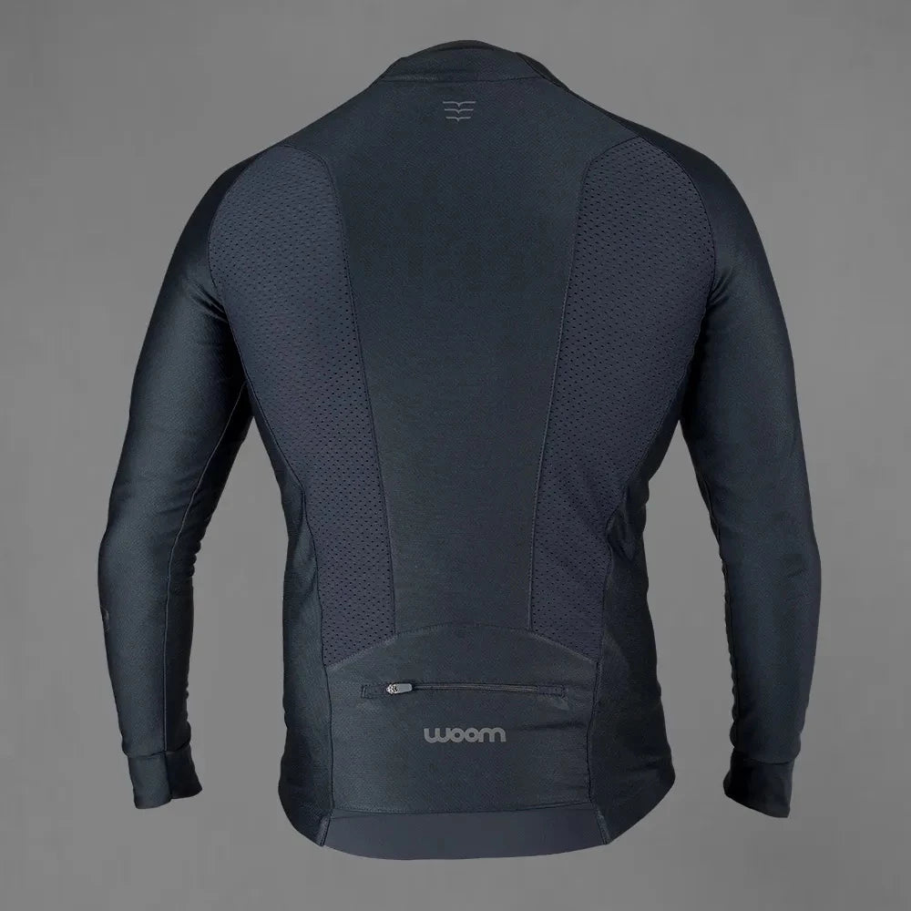 Jaqueta Woom Carbon Black Masculina