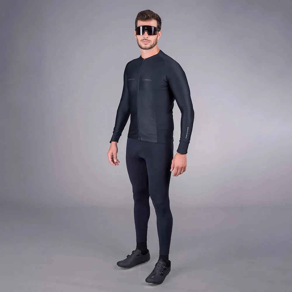 Jaqueta Woom Carbon Black Masculina