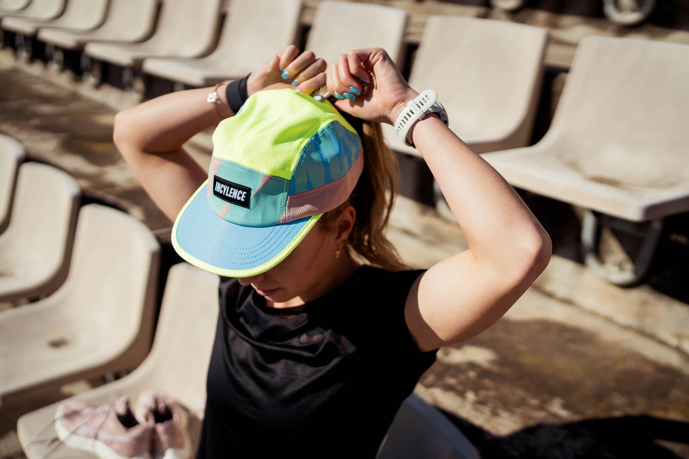 Boné Running Incylence - Electric Thunder