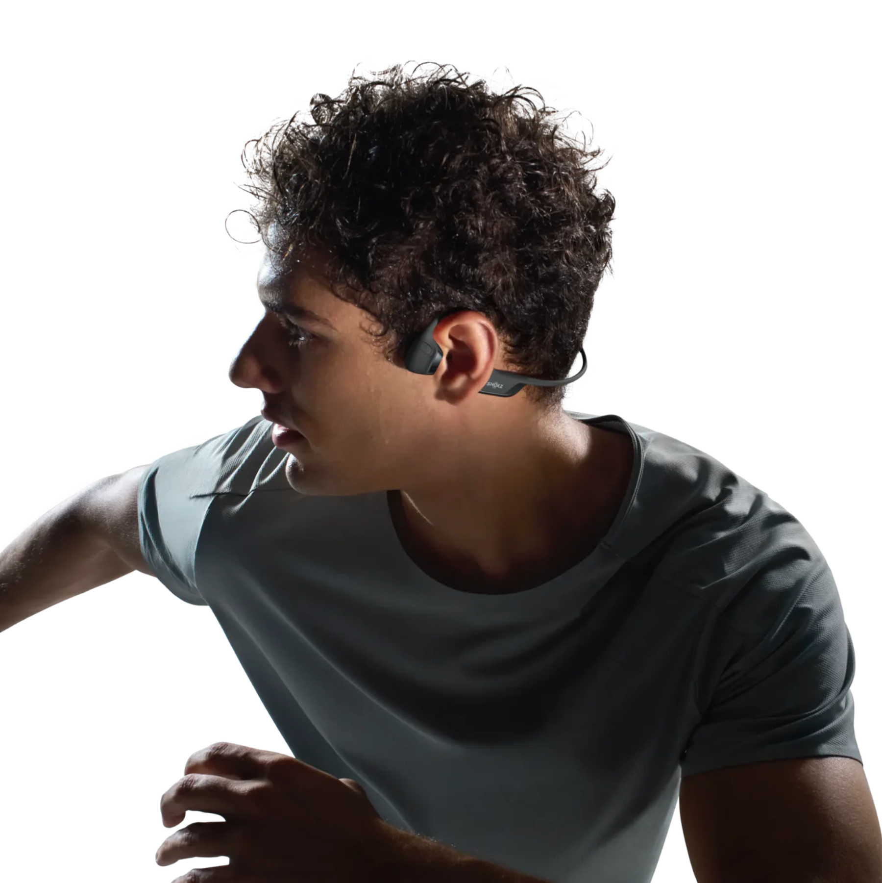 Fone de condução óssea Shokz Openrun Pro 2 - Preto