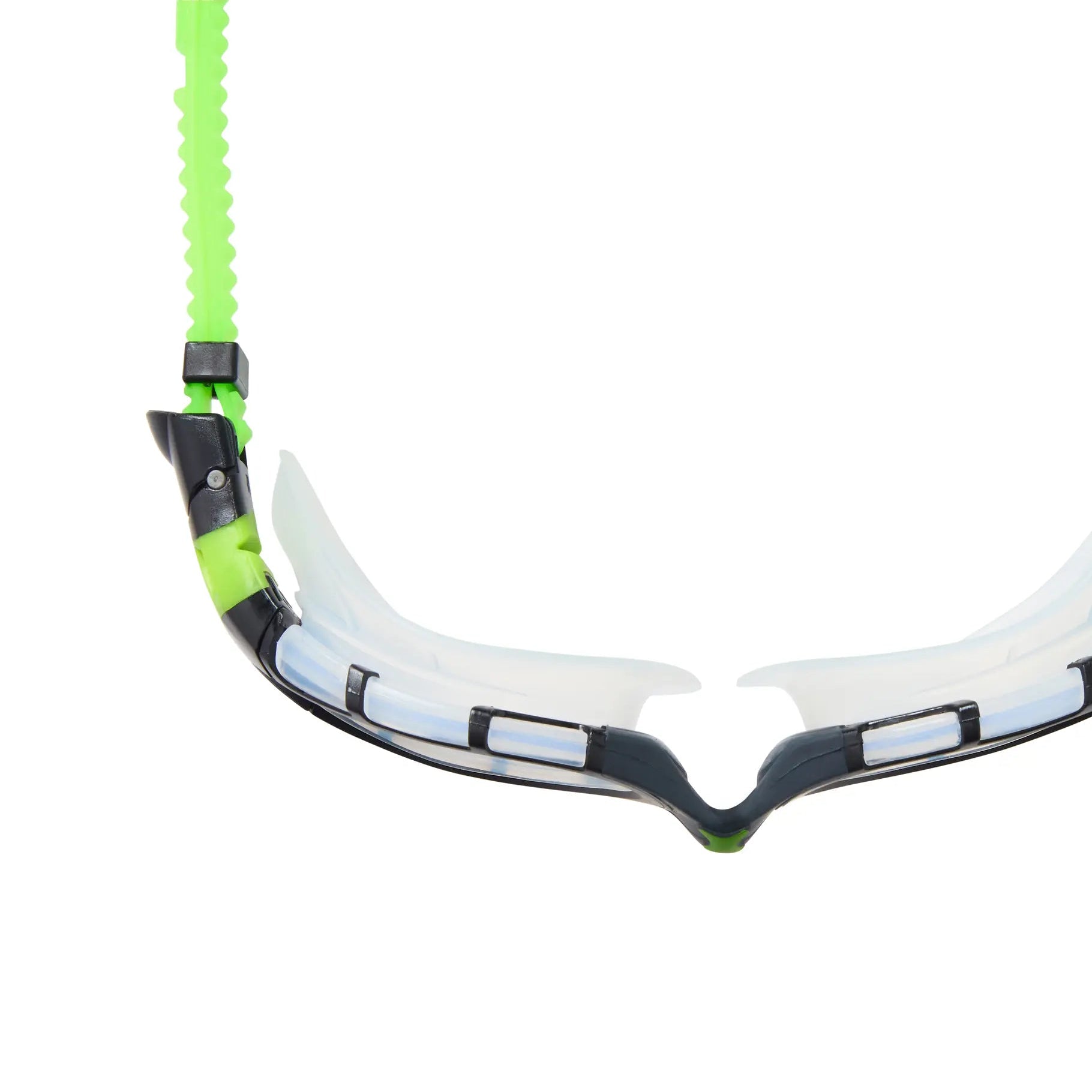 Óculos de Natação Zoggs Predator Flex Lente Transparente - Preto e Limão