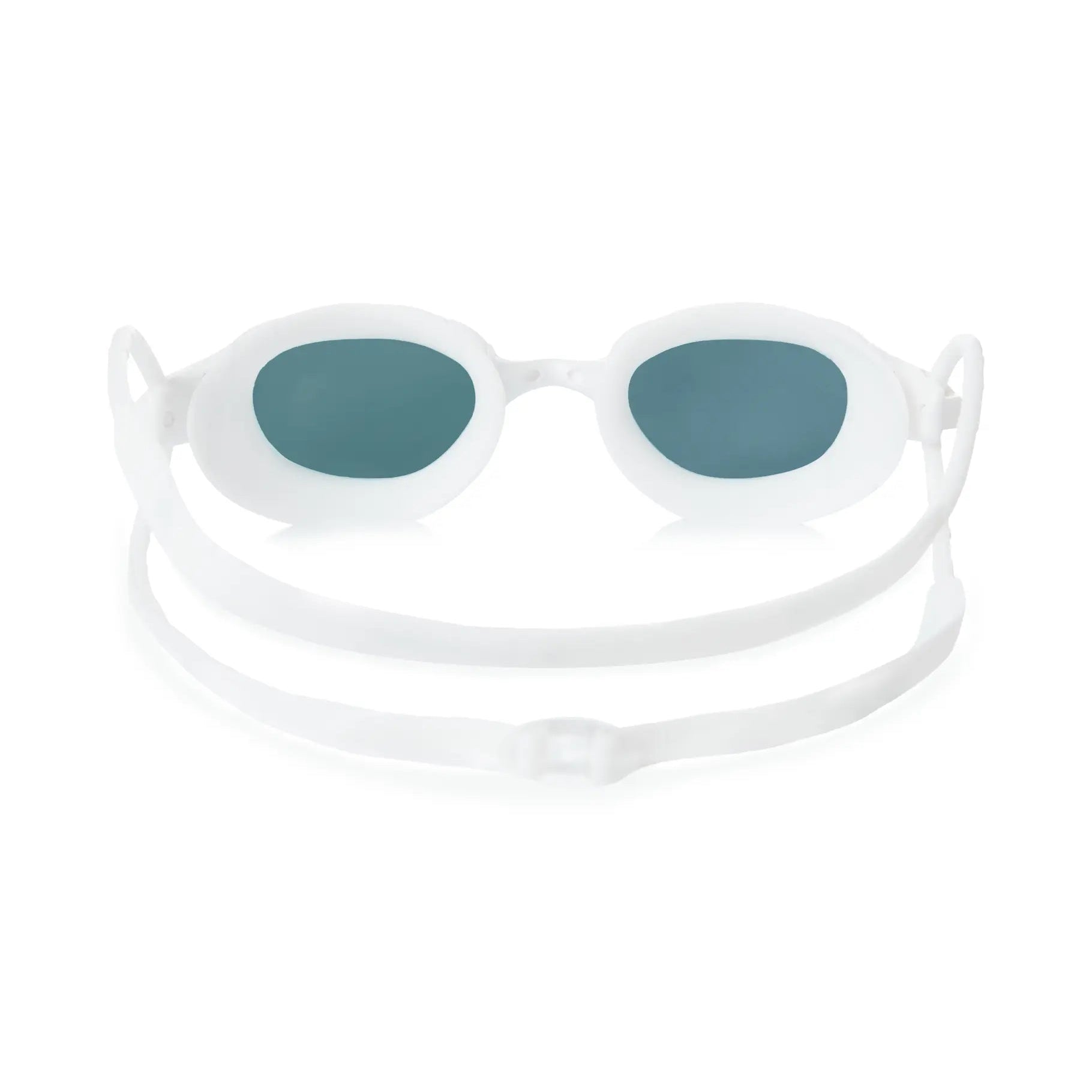 Óculos de Natação Zoggs Predator Lente Fumê - Branco