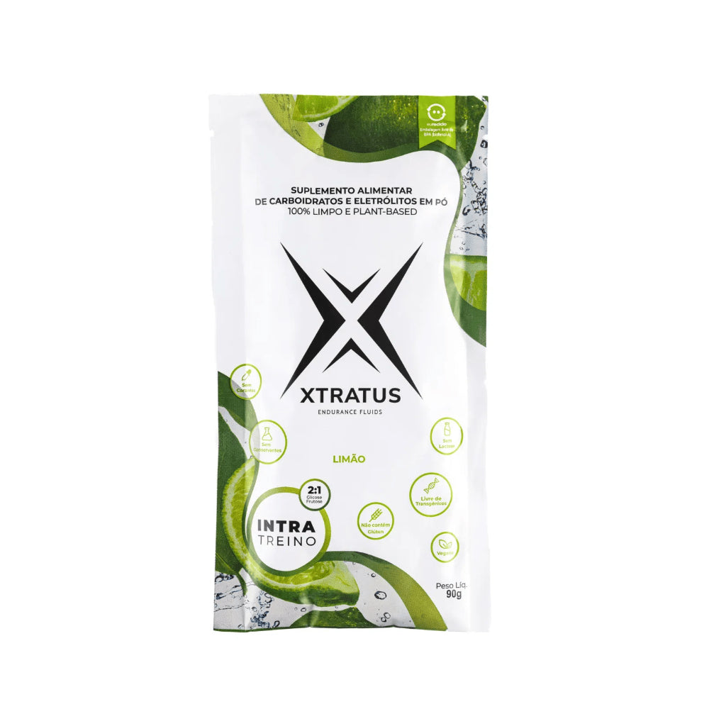 Xtratus Intratreino em Pó com Carboidratos e Eletrólitos Limão - 90g