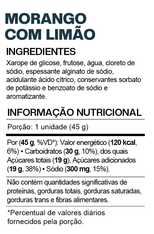 Pace It - Morango com Limão