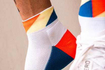 Incylence Running Polygons Short Blue Inferno