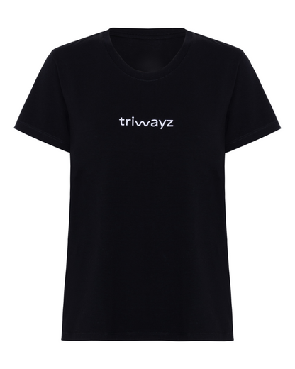 T-Shirt TriWayz - preta