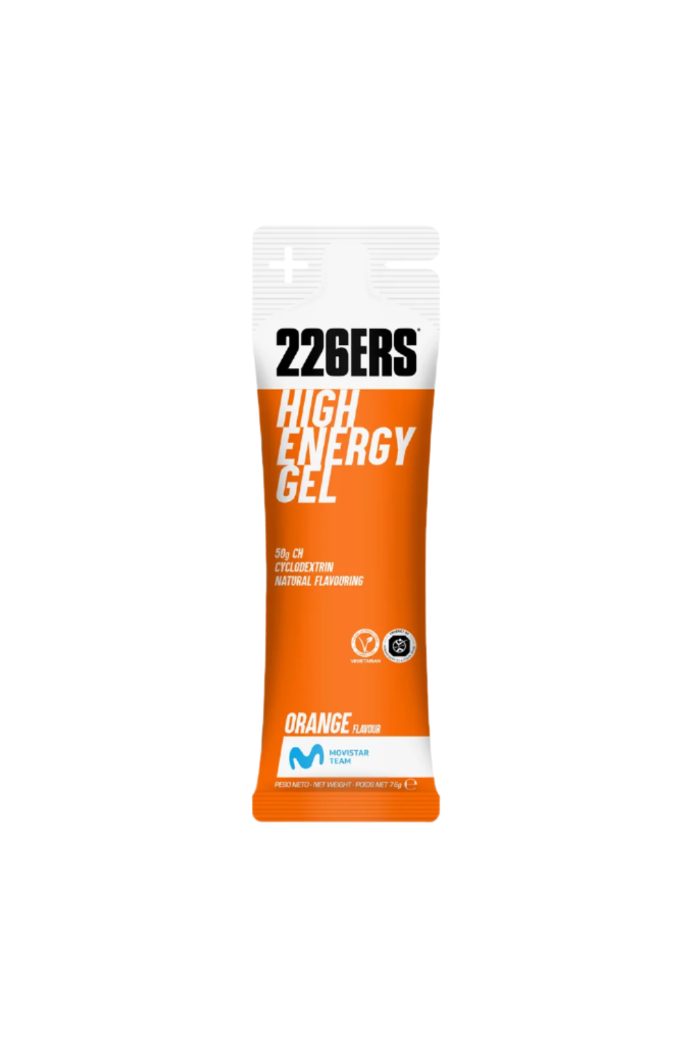 226ers High Energy Gel - Laranja BCAA