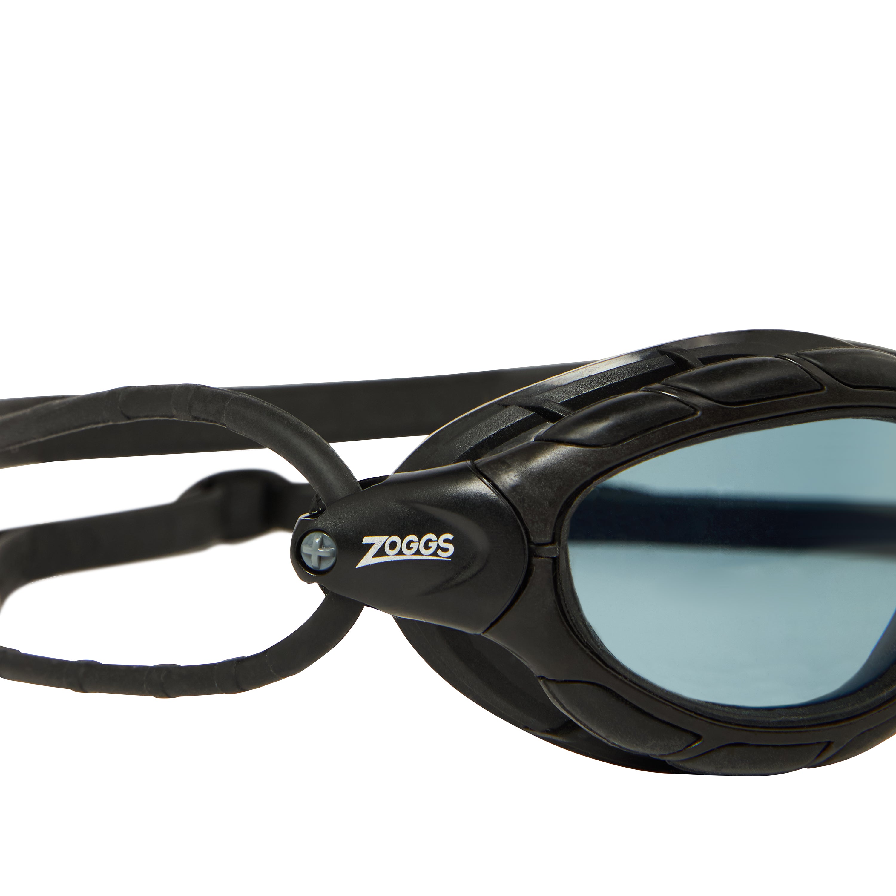 Óculos de Natação Zoggs Predator Lente Fumê - Preto