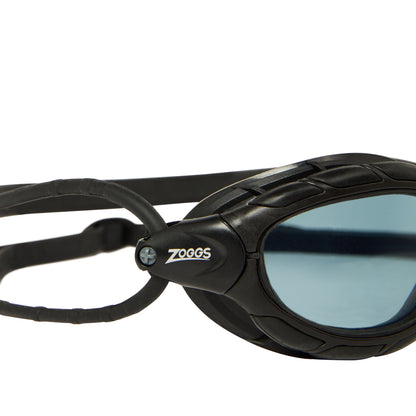 Óculos de Natação Zoggs Predator Lente Fumê - Preto