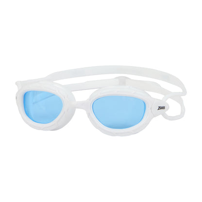 Óculos de Natação Zoggs Predator Lente Azul - Branco