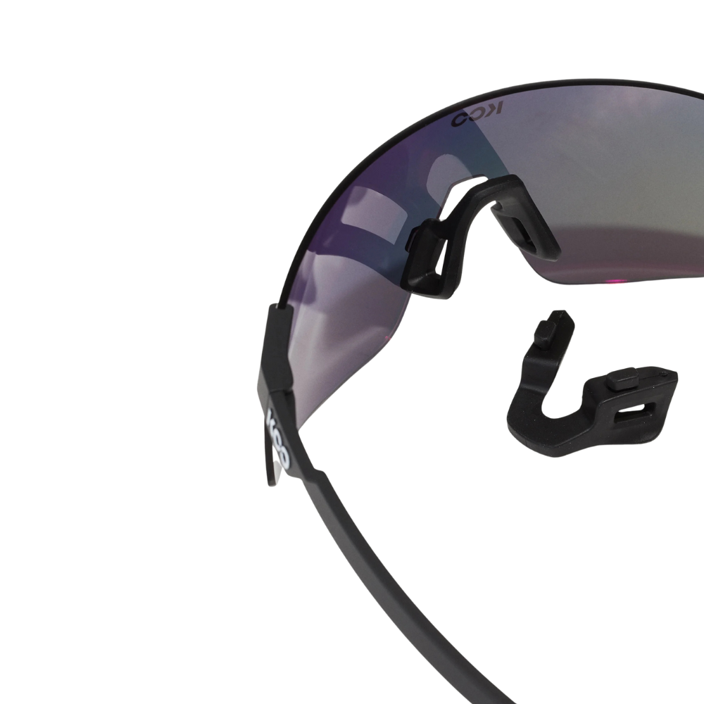 Óculos Koo Nova - Black Matt / Fuchsia Mirror