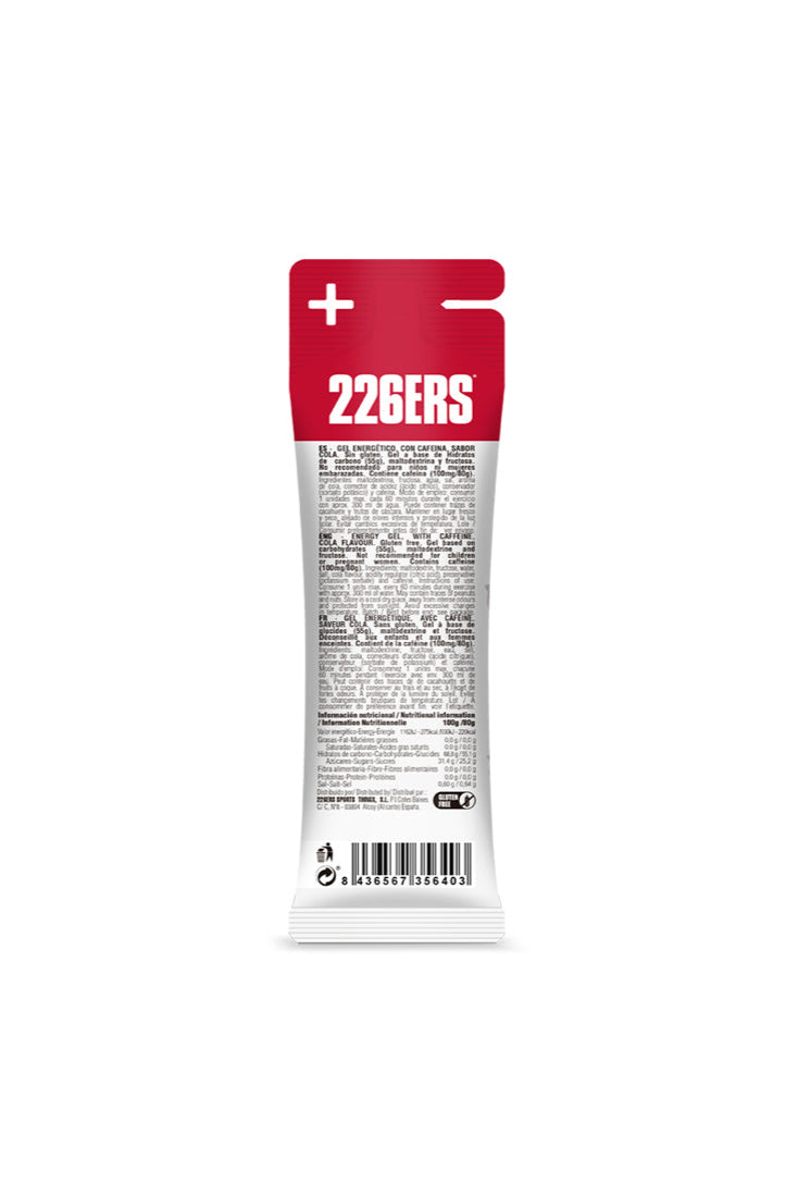 226ers High Frutose Gel - Cola com cafeína