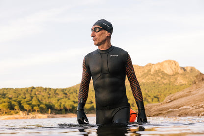 Óculos de Natação Orca Killa 180º Lente Transparente - Preto