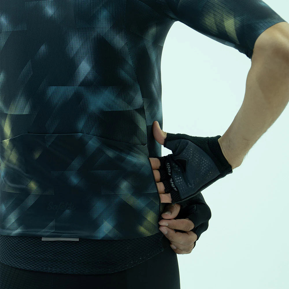 Camisa de ciclismo masc Safetti Strobe