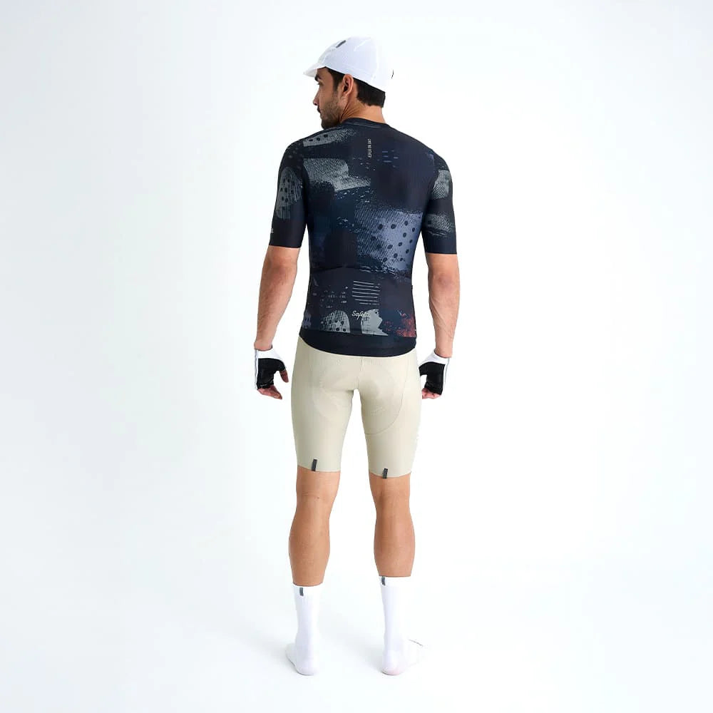 Camisa de ciclismo masc Safetti Mosaic