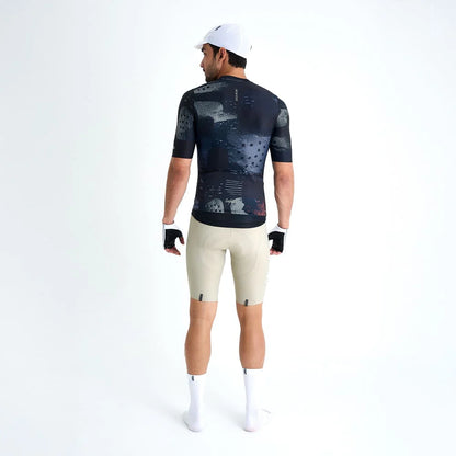 Camisa de ciclismo masc Safetti Mosaic
