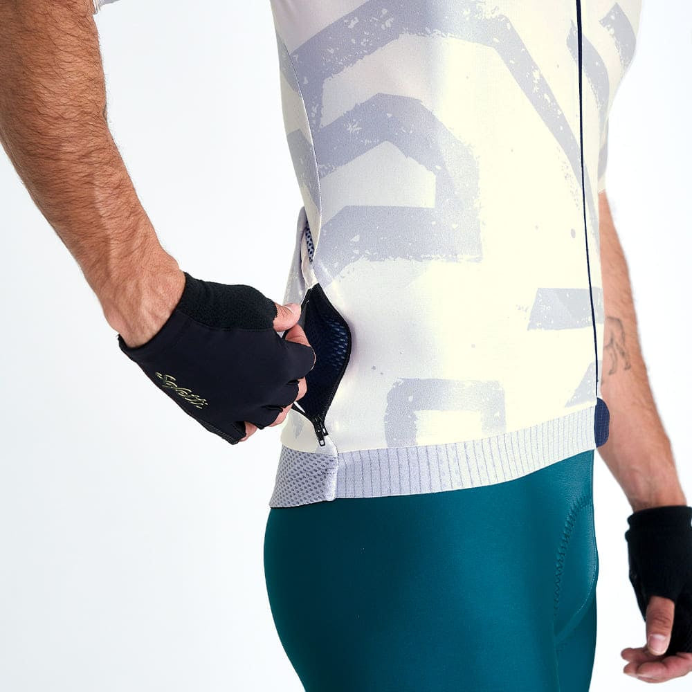 Camisa de ciclismo masc Safetti Engraved Grit