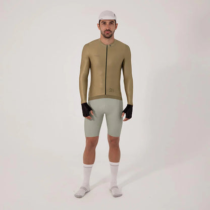 Camisa de ciclismo ML masc Safetti Essential Gold