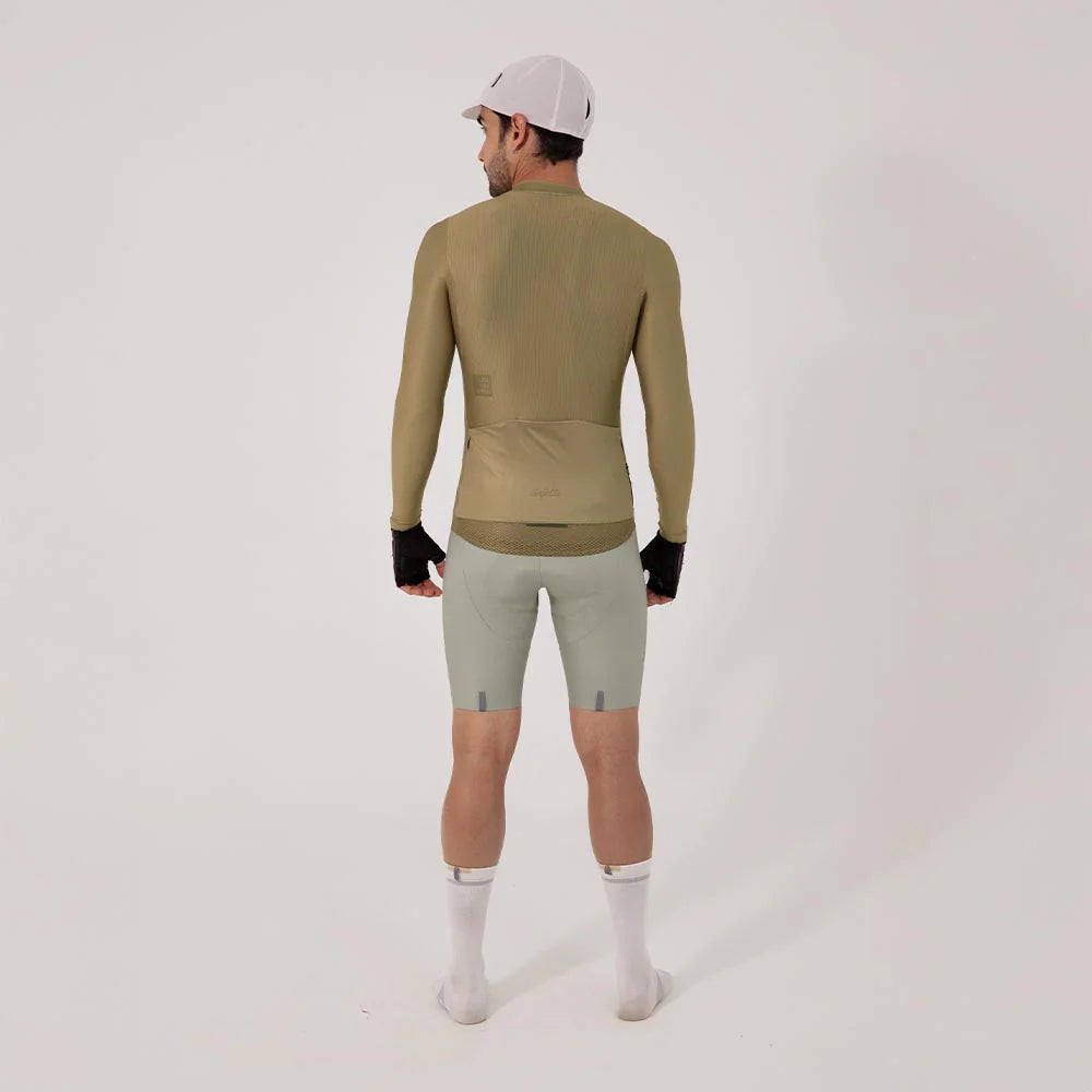 Camisa de ciclismo ML masc Safetti Essential Gold