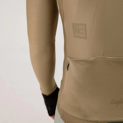 Camisa de ciclismo ML masc Safetti Essential Gold