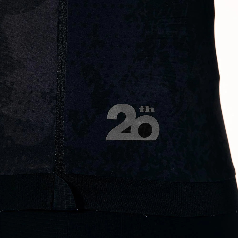 Camisa de ciclismo masc Safetti Essential Black
