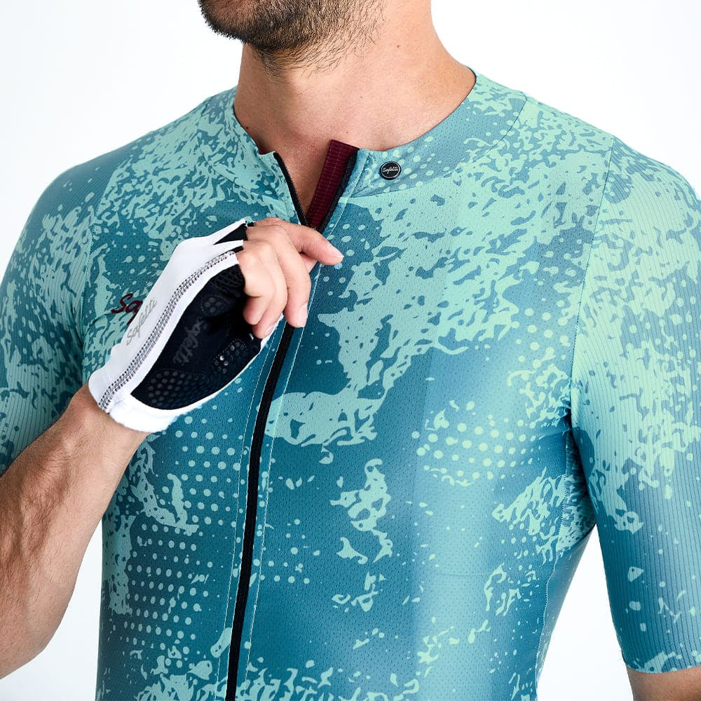 Camisa de ciclismo masc Safetti Corelight