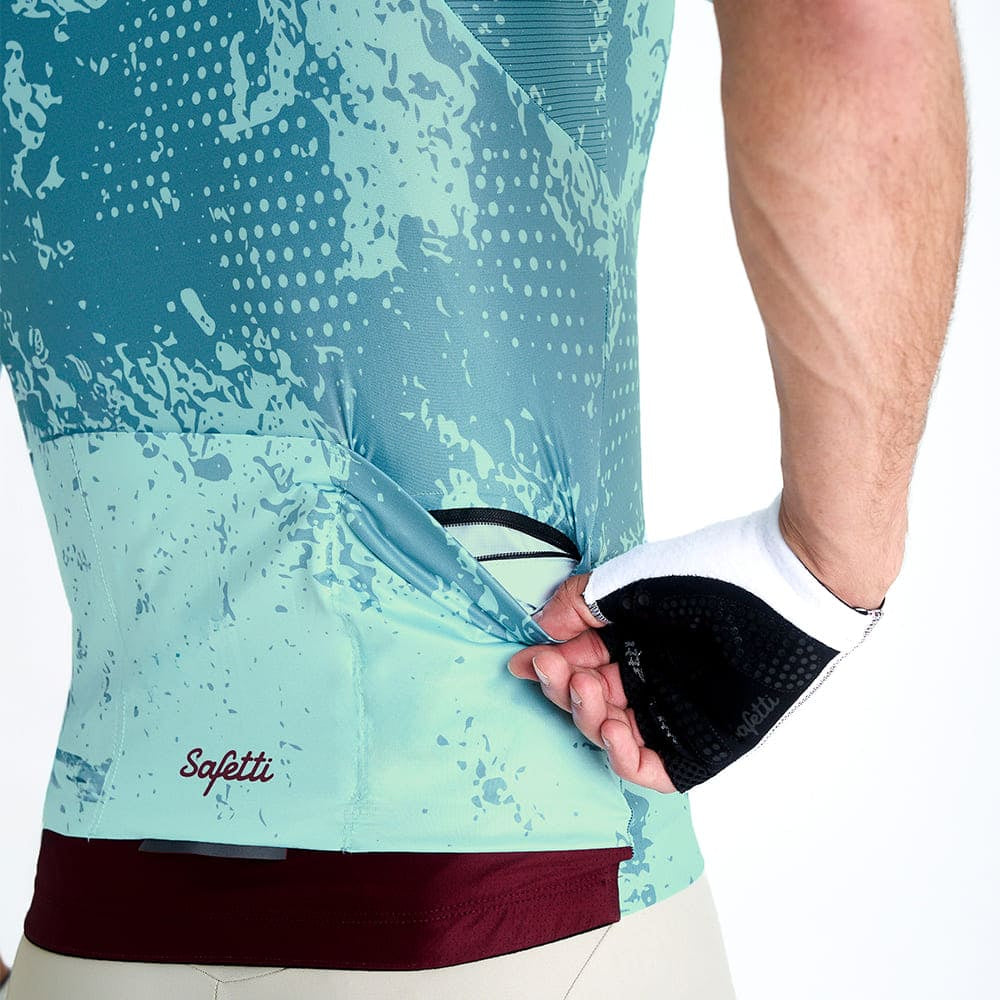 Camisa de ciclismo masc Safetti Corelight