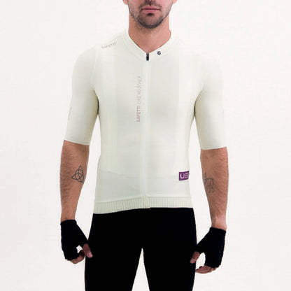 Camisa de ciclismo masc Safetti Latitude Melon