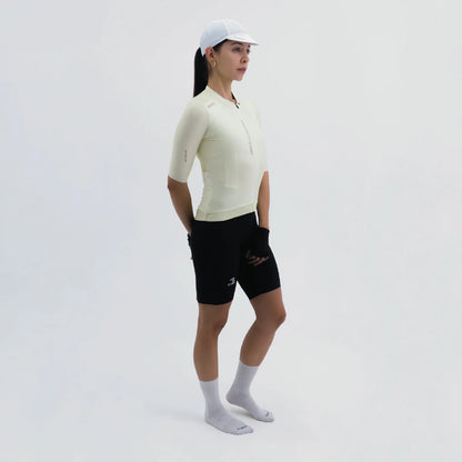 Camisa de ciclismo fem Safetti Latitude Melon