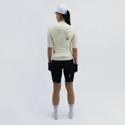 Camisa de ciclismo fem Safetti Latitude Melon