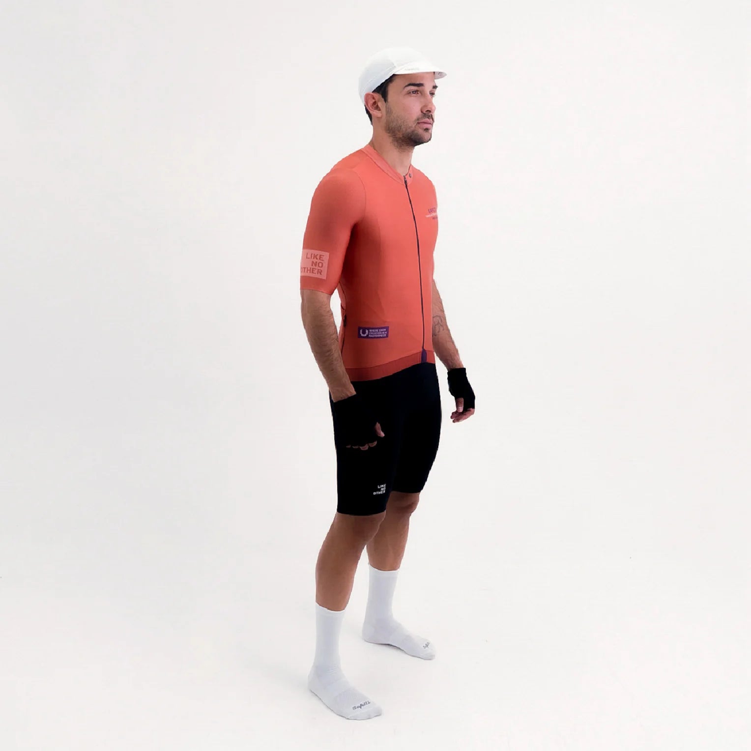 Camisa de ciclismo masc Safetti Latitude Brick
