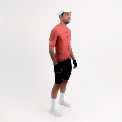 Camisa de ciclismo masc Safetti Latitude Brick