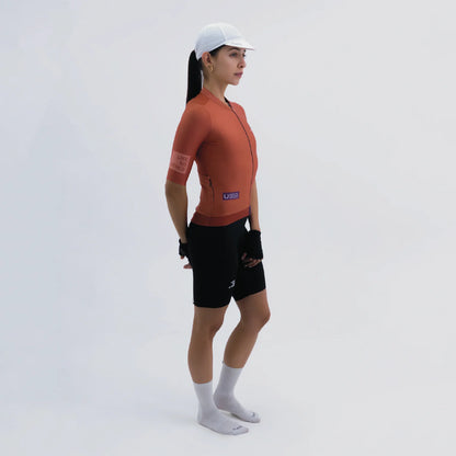 Camisa de ciclismo fem Safetti Latitude Brick